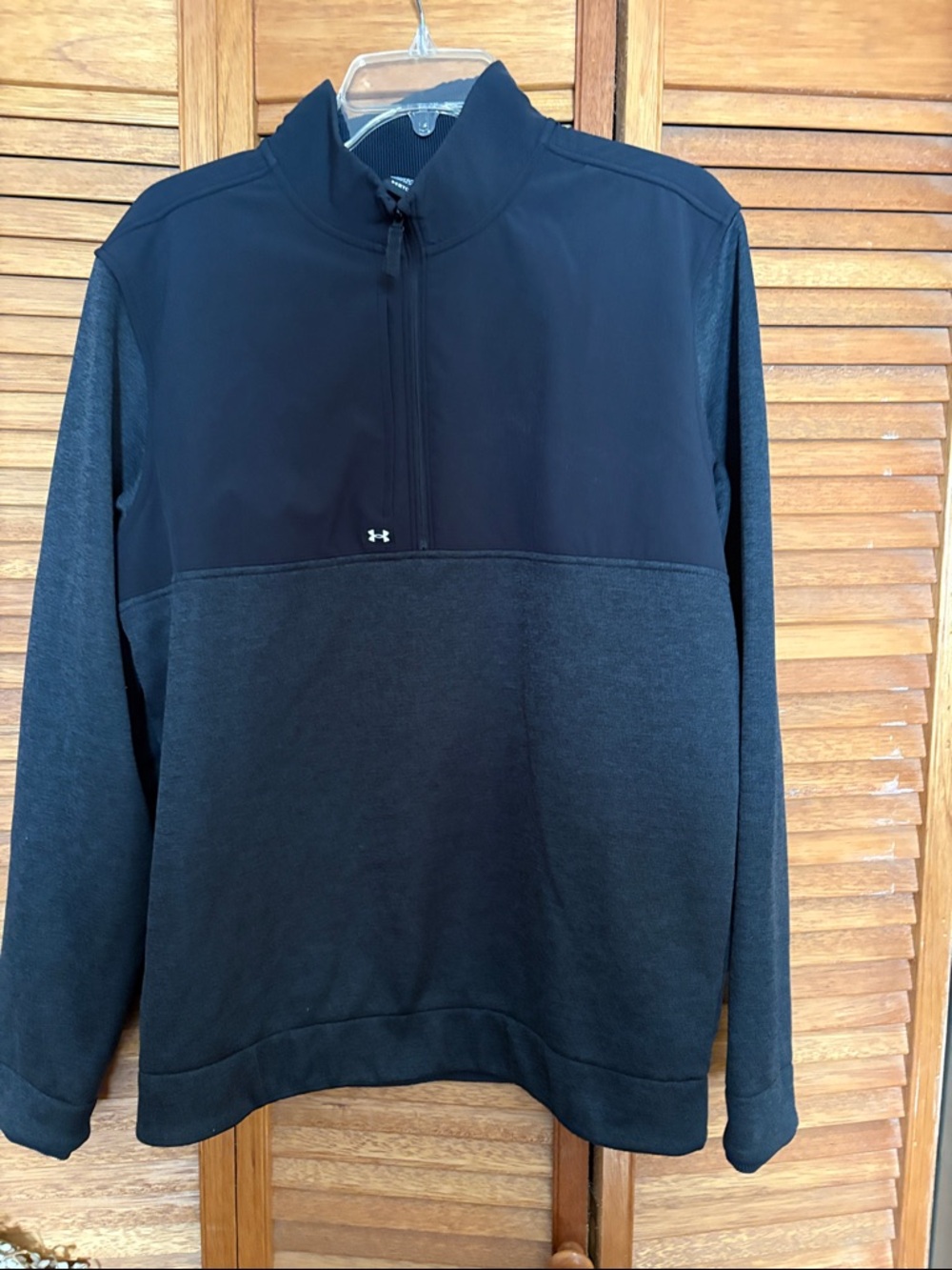 Under Armour Black Golf Quarter-Zip Pullover